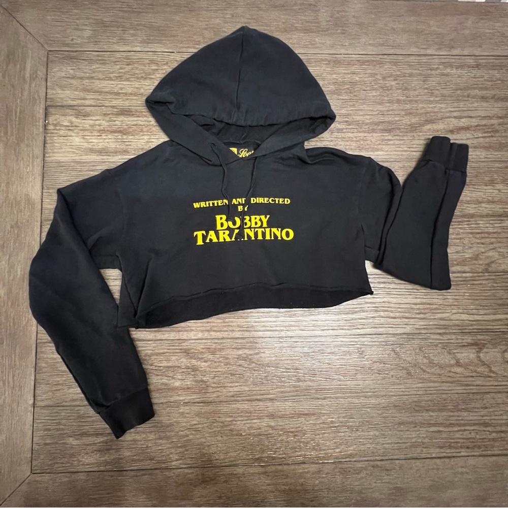 Bobby Tarantino cropped hoodie